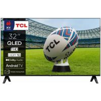 TCL – Téléviseur QLED 80 cm FHD – Compatible HDR10 – 2 ports HDMI – Moteur IPQ 2.0 pour images nettes – Design fin avec cadre métallique