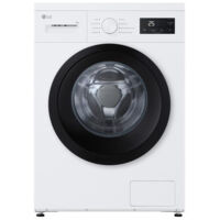 LG – Lave-linge frontal 9 kg 1400 tr/min – Classe A – Moteur Smart Inverter – Fonction vapeur Steam™ – Dimensions 60 x 85 x 49 cm