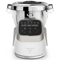Moulinex – Robot cuiseur Companion Pro 4,5L avec balance intégrée – 15 modes de cuisson – Silencieux – HF850810