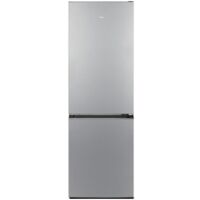 Indesit – Réfrigérateur combiné 322L – 226L réfrigération, 96L congélateur 4* – Total No Frost – 3 clayettes en verre – Design silver