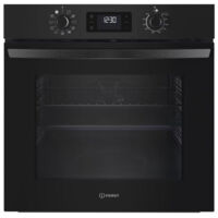 Indesit – Four chaleur tournante multifonction 71 L – 8 modes de cuisson – Classe A+ – Système Click&Clean – IO5280CB