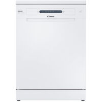 Candy – Lave-vaisselle pose-libre 60 cm – 5 programmes dont Wash&Dry 49 min – Ouverture automatique – Cuve inox – Moteur Speed-Drive Inverter