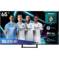 Hisense – TV QLED 164 cm UHD 4K – HDR Dolby Vision, 3 HDMI 2.1, 10 ms input lag – Processeur Quad Core, son Dolby Atmos