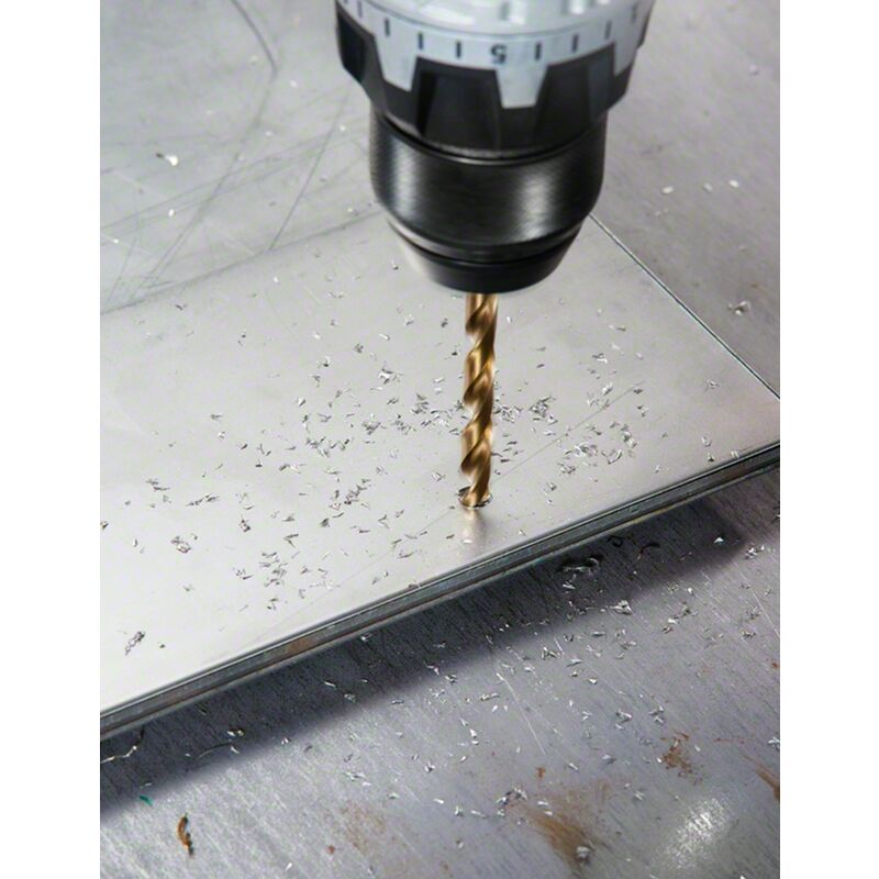 Set de 5 forets hélicoïdaux HSS-Co Ø 13 x 151 mm BOSCH (2 