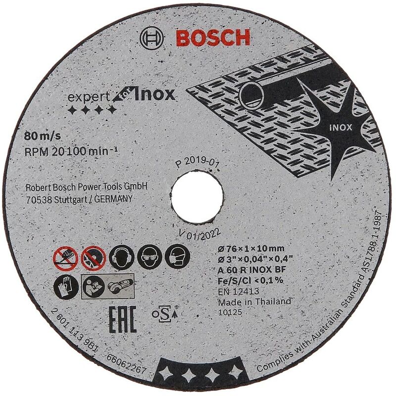 Set de disques pour meuleuse Bosch Ø76mm en mini L-Boxx / pce