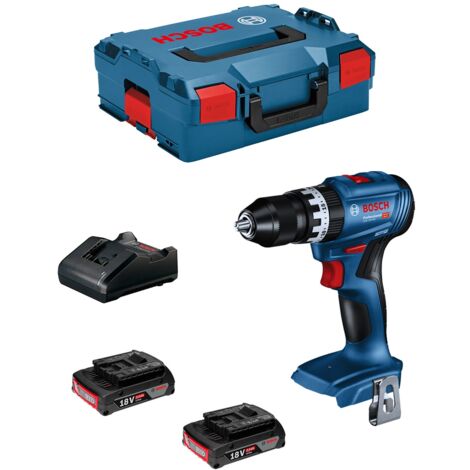 Perceuse à Percussion BOSCH GSB 18V-45 (2 x 2,0 Ah GAL18V-20 L-Boxx 136) (1/5)