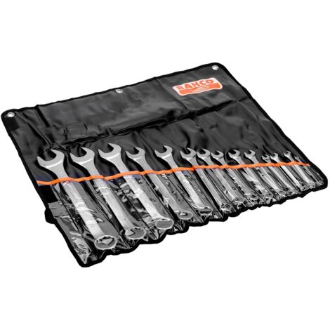 Set de 14 clés mixtes plates métriques BAHCO 111M/14T (1/3)