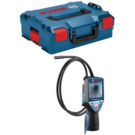 Bosch Professional – Caméra d'inspection 120 cm – Éclairage LED 3 niveaux – Tête de caméra 8,5 mm – Documentation rapide via micro-USB - GIC 120 C