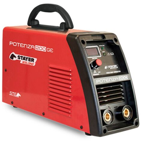 Soudeur INVERTER MMA STAYER POTENZA 200 GEK (1/4)