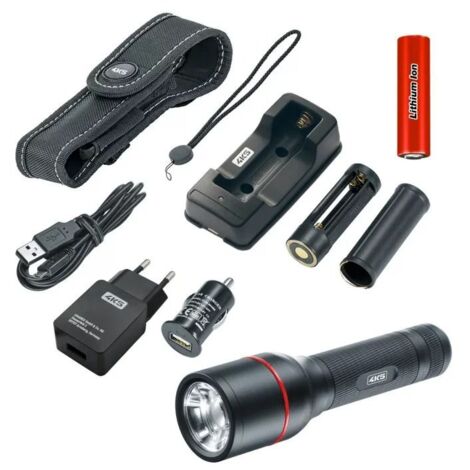 Lampe de poche LED 4K5 602.307A - PL 1000