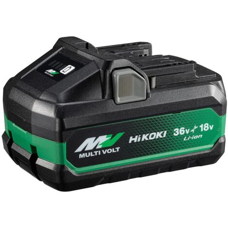 Batterie multivolt 18V/36V 4.0Ah/8.0Ah – Commutation automatique – Affichage LED – Compatible outils HIKOKI - BSL36B18X
