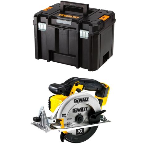 Dewalt – Scie circulaire sans fil 18V – Puissance 760W – Lame 165mm pour coupes précises – Semelle en magnésium – Coffret TSTAK VI - DCS391NT