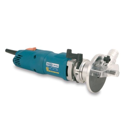 Virutex – Affleureuse pour chants PVC jusqu'à 3 mm – Puissance 1000 W – Ø Pince 8 mm – Vitesse 14.000-30.000/min – Finitions précises - FR156N