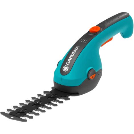 GARDENA Kit cisaille à gazon ClassicCut Li + lame taille-buissons. Lames affûtées avec revêtment antiadhésif. Autonomie 50 min. (09885-20) (1/5)