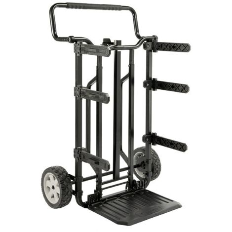 Dewalt – Diable de transport DSCarrier – Charge maximale 120 kg – Construction métal – Roues en caoutchouc increvables – Hauteur 955 mm – Largeur 681 mm