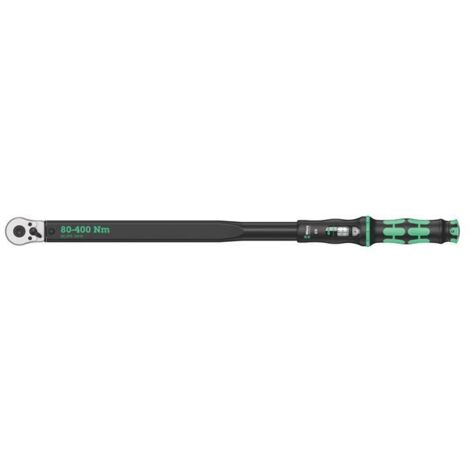 WERA 05075623001 CLÉ DYNAMOMÉTRIQUE À CLIQUET CLICK-TORQUE C 4 60 - 300 NM, VERT