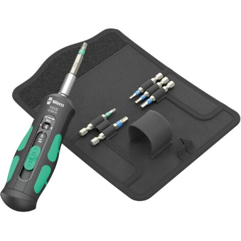 Wera 7515/7 Kraftform Safe-Torque Speed Bicycle 1 05075850001 Jeu d'embouts 7 pièces TORX, 6 pans intérieurs avec tourn (1/5)