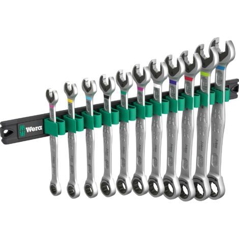 Wera 9630 Bande magnétique 6000 Joker Jeu de clés à cliquet à 1 broche