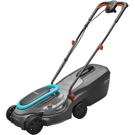 GARDENA Tondeuse PowerMax 32/1200 G2. Filaire.  300 m². 1200 W. Largeur de coupe 32 cm. Poignée ErgoTec (14633-20)