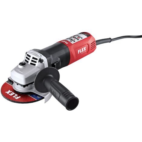 Flex – Meuleuse d'angle 125mm 1200W – Vitesse 11500 tr/min – Kickback-Control – Protection contre surcharge – Pour béton armé et métal (1/10)