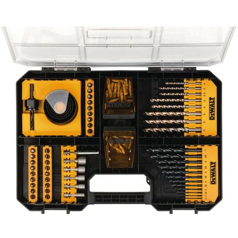 Coffret de perçage et vissage 102 pièces Dewalt DT71583-QZ 