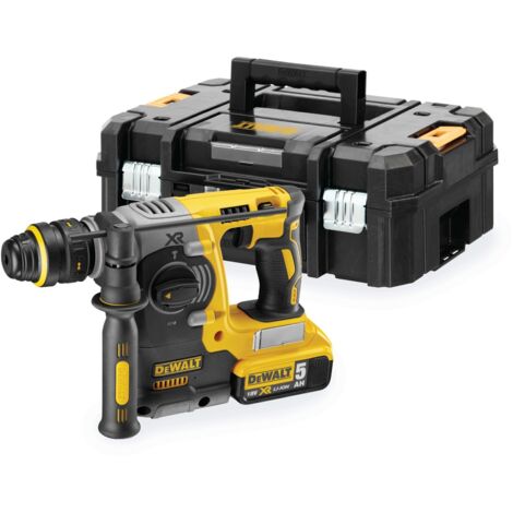 Dewalt – Perforateur-burineur 18V avec 2 batteries 5,0Ah – Moteur Brushless – Force de frappe 3,5J – Porte-outil SDS-Plus – Éclairage LED (1/10)