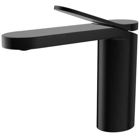 ROBINET DE LAVABO SUR PLAGE B122 EN LAITON NOIR COLLECTION CEPHISE (1/5)