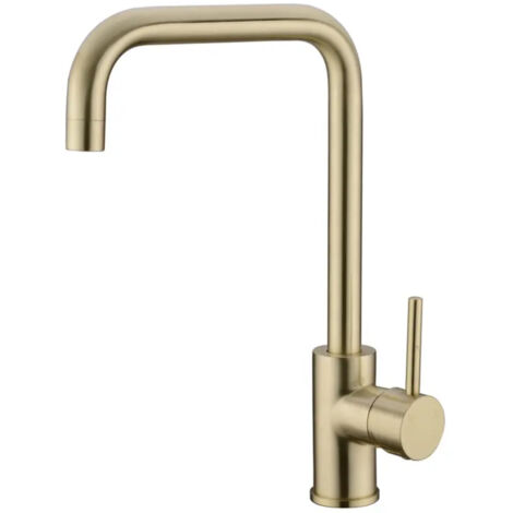 ROBINET DE CUISINE K128 DORé BROSSé COLLECTION SCAMANDRE (1/5)