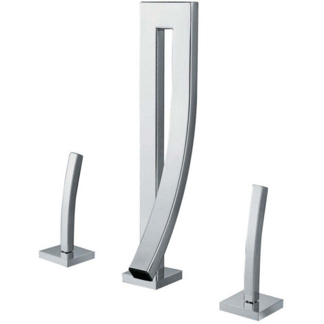 ROBINET DE LAVABO SUR PLAGE 011 EN LAITON CHROMÉ COLLECTION ENIPÉE