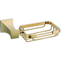 PORTE SAVON 002B DORÉ EN LAITON COLLECTION HALYS