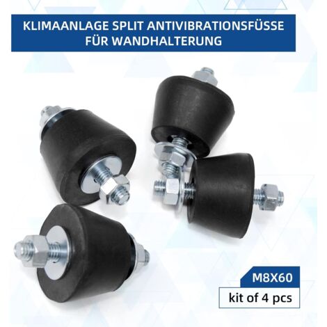 Schwingungsdmpfer fr Klimaanlagen, Split-Klimaanlagen, Antivibrationsfe  zur Befestigung von Antivibrationsdmpfern, Schwingungsdmpfer fr die ...
