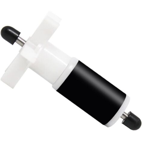 Tauchpumpen-Rotorlaufrad mit Welle und Lager, Wellenlager-Pumpen-Ersatzrotor, Tauchpumpen-Impeller-Ersatzfilter, für Aquarium-Ersatzfilter