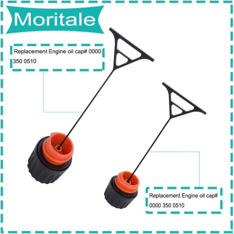 Kit Tappi Benzina E Olio Per Motosega Stihl – 6 Pezzi: Tappi, Filtri E Dadi Barra – Compatibile 020-048