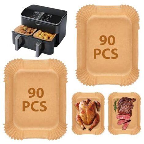 [NIE BENUTZT]Backpapier für Ninja Air Fryer, Einweg-Air Fryer-Papier für COSORI 8,5 l Air Fryer, Air Fryer-Pergamentpapier (1/5)