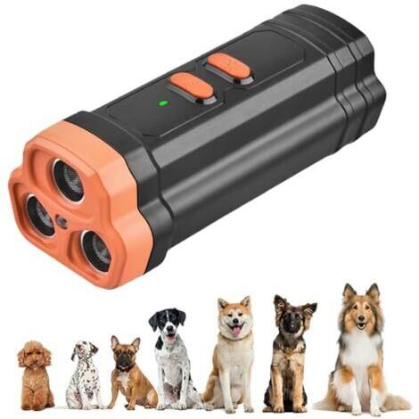 Vllold Hundebell-Silencer, Werkzeug zur Verhaltenskorrektur von Haustieren  Leistungsstarker Hundebell-Stopper für Camping, Outdoor, Reisen, Park (1/5)