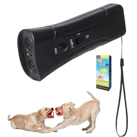 [NIE BENUTZT]Everdybe Anti-Bell-Piepser für Hundetraining mit LED, 3 einstellbare Modi, lange Akkulaufzeit, Anti-Biss/Sprung/Bell, sanftes und effektives Hundetraining (1 Stück) (1/5)