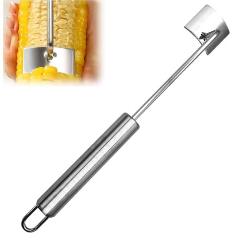 [NIE BENUTZT]Maisschäler, Maiskolbenschäler, Maisschäler, Maisschälwerkzeug, Küchenutensil, Gemüseschäler für Küche, Salat, Grillen