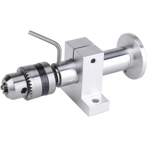 Centro girevole per macchina con doppio cuscinetto, centro girevole, centro girevole preciso con chiave per mini tornio, strumento per tornio per metallo fai da te per lavorazione del legno
