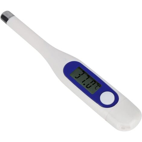Termometro veterinario elettronico LCD digitale per animali, per bovini, pecore, cavalli, maiali, da giardino, pollame, Ding Plis