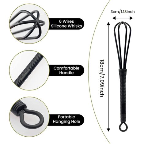 Frusta da cucina in acciaio inox 27,5x6cm