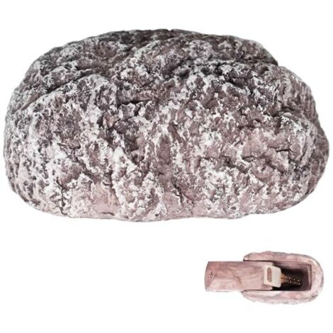 Nascondi una chiave all'esterno, finte pietre in resina per esterni, finte pietre per nascondere le chiavi da portare con sé nel cortile esterno del giardino (stile 2)