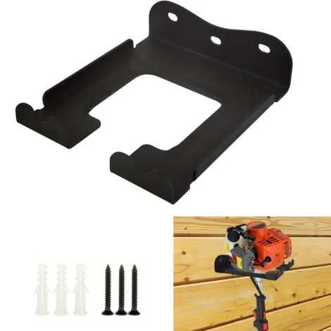 Supporto per decespugliatore da garage, gancio da garage per decespugliatore, gancio da garage per decespugliatore, utensile elettrico da giardino per decespugliatore, supporto a parete per (1/4)