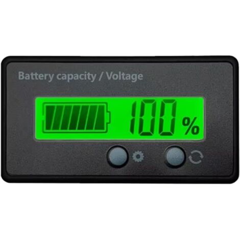 Tester batteria per auto 12V/24V LCD digitale analizzatore di batteria