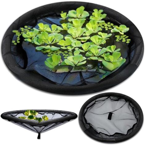 Barriera galleggiante per piante e pesci, fioriera galleggiante per isola, fioriera galleggiante per laghetto, proteggi le tue piante galleggianti dai pesci (45 cm)