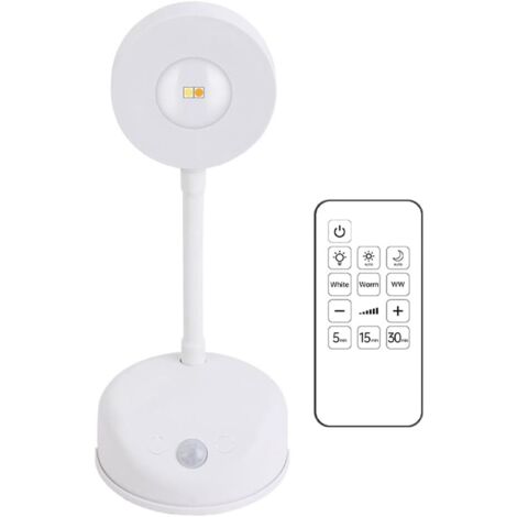 Lampada da armadio a LED da 2 pezzi, 40 cm, senza fili, ricaricabile tramite USB, magnetizzata