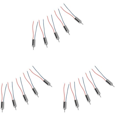 5 Pezzi Motore DC 4.5V 32250 RPM, Micro Motore Senza Spazzole per Modellino Giocattolo, Motore Vibrante Mini Sostituzione DC – Ideale per Progetti Fai da Te e Hobby
