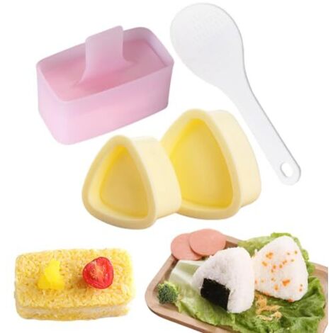 Stampo triangolare per onigiri, stampo fai da te per onigiri, stampo