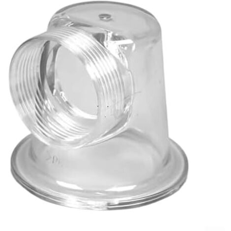Copertura trasparente del prefiltro per pompa da piscina, compatibile con il sistema di circolazione serie SPS 50 75 100 (1 pz)