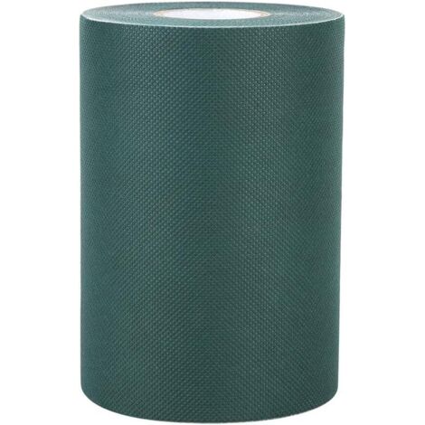 [MAI USATO]Nastro per cuciture in erba artificiale, nastro per erba sintetica autoadesivo da 150 mm10 m, erba sintetica, nastro per cuciture in tappeto erboso verde (verde)