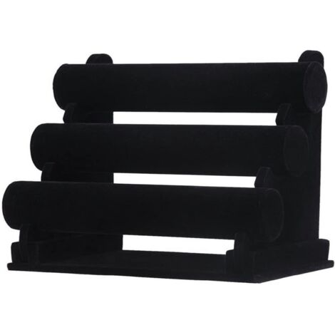 Espositore Braccialetti AIRZSNRY 3 Livelli - Organizer In Velluto Per